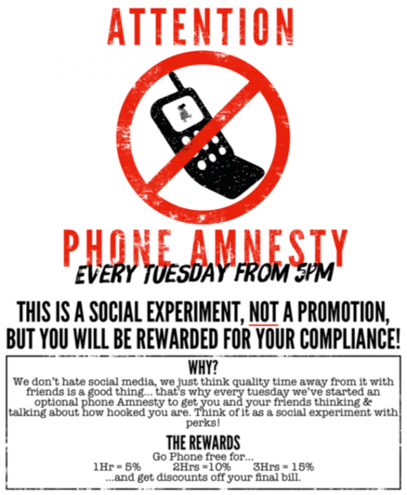 PHONE AMNESTY - Dodo Pub Co.