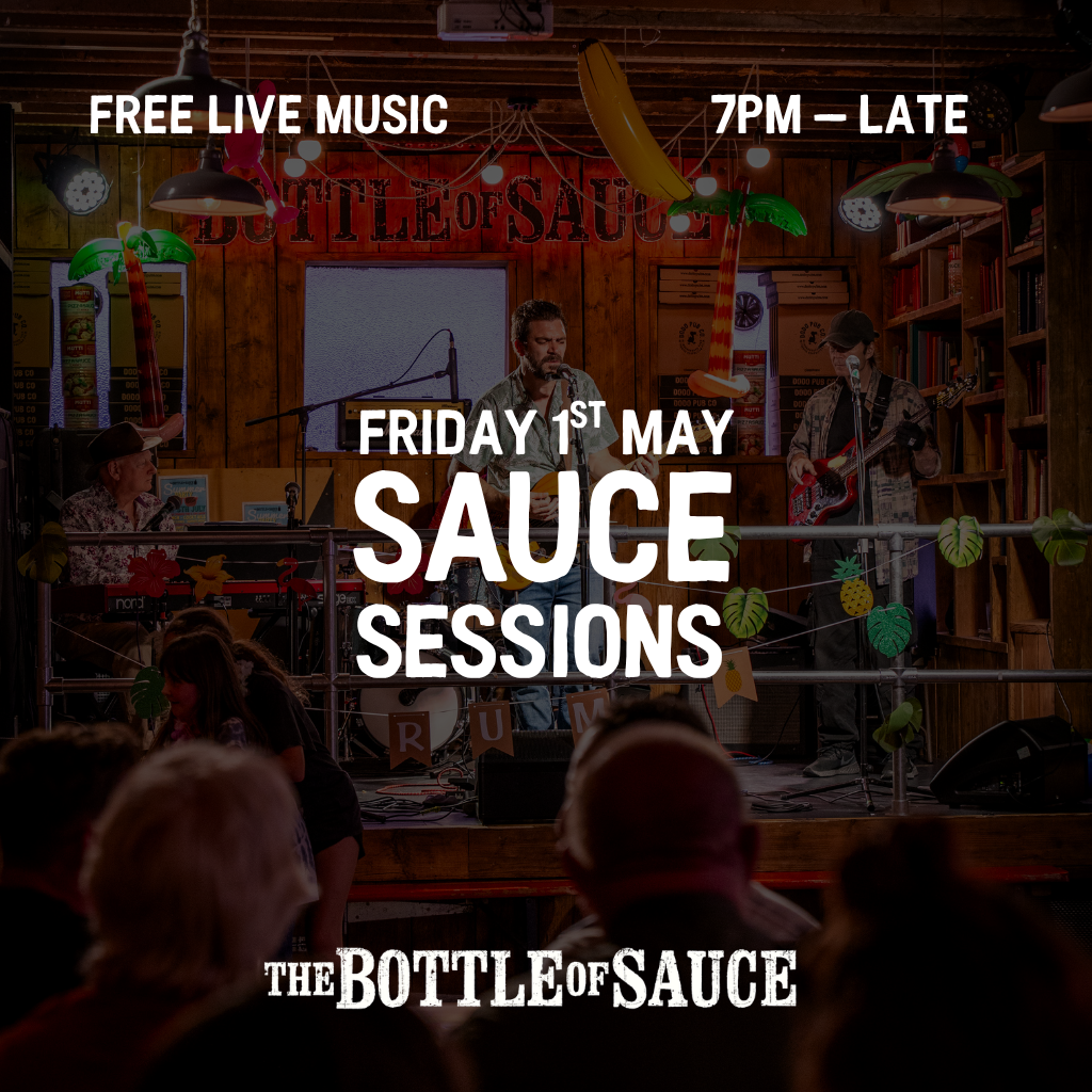 Bottle of Sauce Sessions
