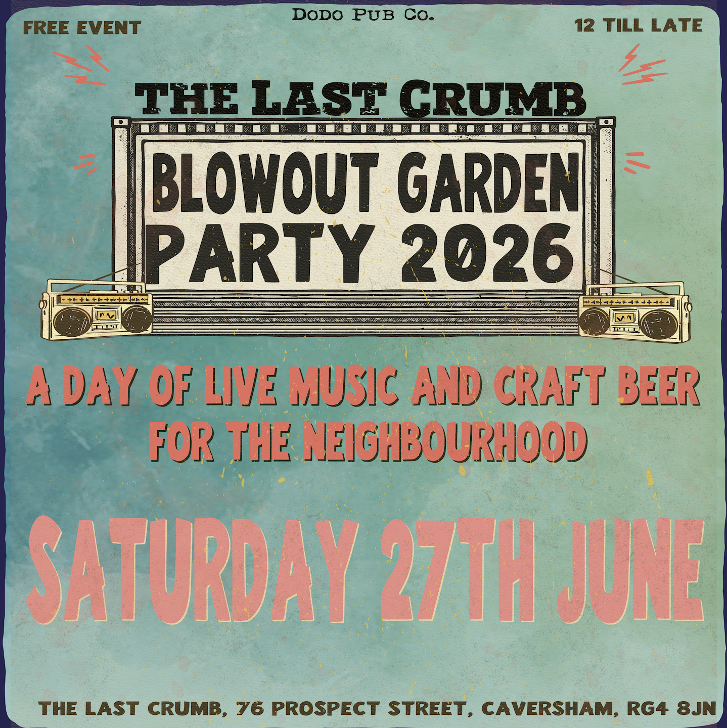 The Last Crumb Summer Party 2026